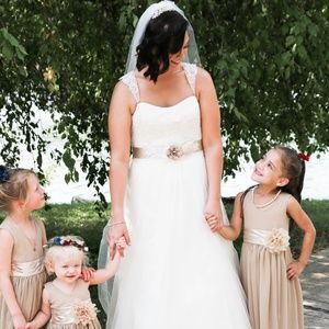 David's Bridal Wedding Dress